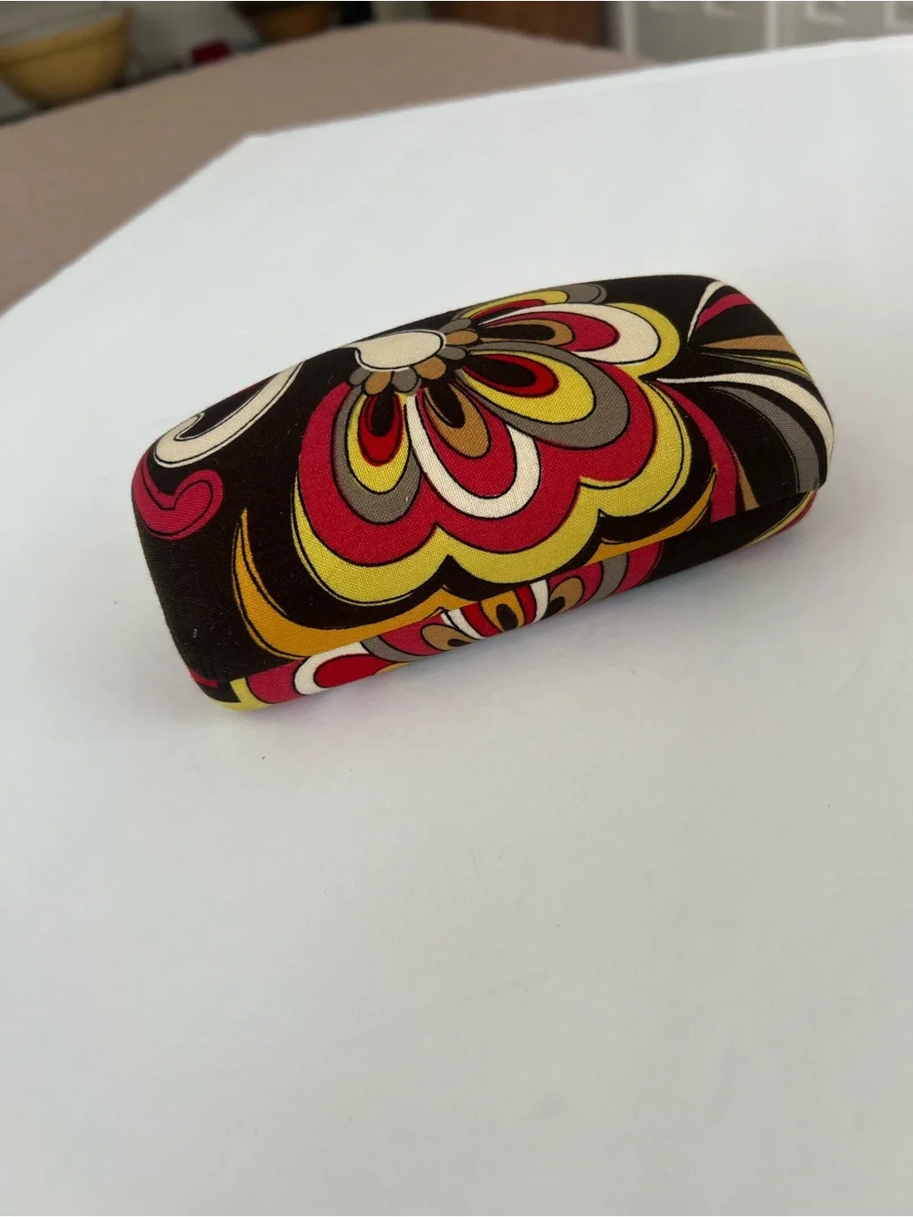Vera Bradley Vintage Clamshell Glasses Case PUCCINI 2008 - 2009